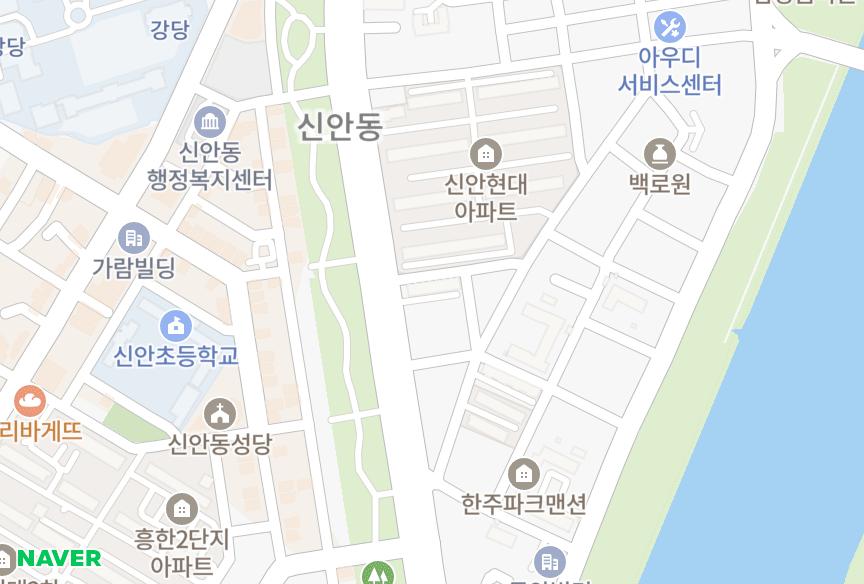 경상남도 진주시 신안동 영남스타맨션 위치·실거래 시세 지도
