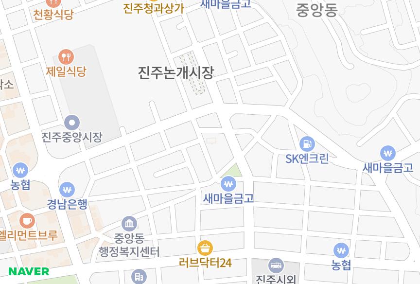 경상남도 진주시 장대동 금광팰리스 위치·실거래 시세 지도