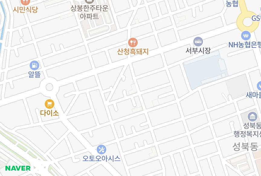 경상남도 진주시 봉곡동 현대봉곡 위치·실거래 시세 지도