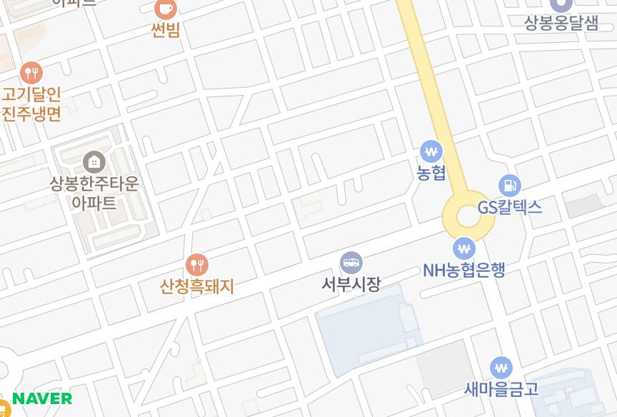 경상남도 진주시 봉곡동 견성스타뷰 위치·실거래 시세 지도