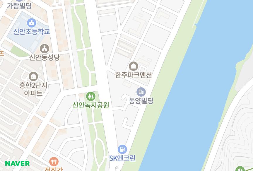 경상남도 진주시 신안동 신안한주빌라 위치·실거래 시세 지도
