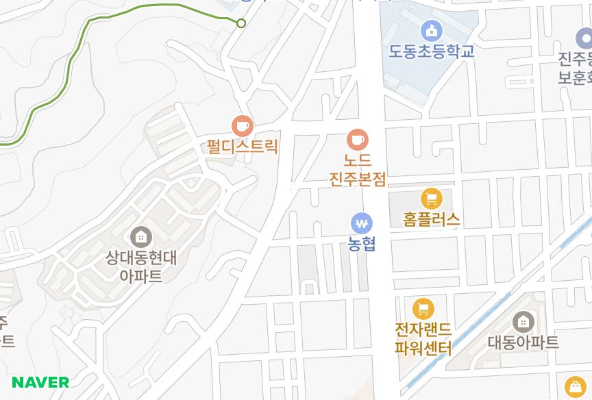경상남도 진주시 상대동 한성빌라 위치·실거래 시세 지도