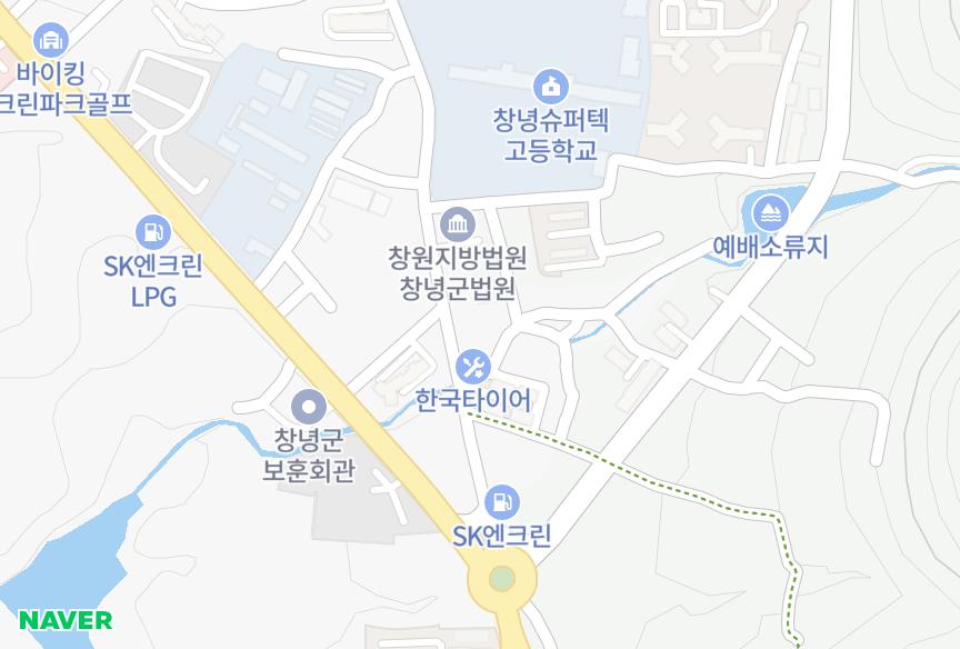 경상남도 창녕군 창녕읍 말흘리 목련 위치·실거래 시세 지도