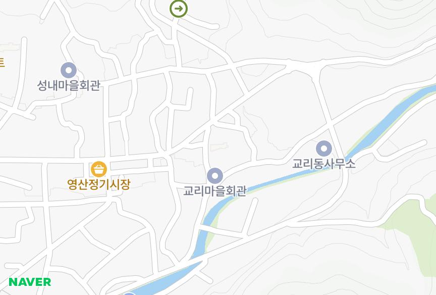 경상남도 창녕군 영산면 교리 약수빌라 위치·실거래 시세 지도