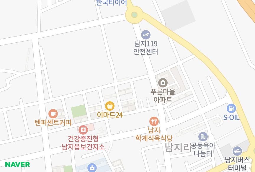 경상남도 창녕군 남지읍 남지리 썬빌 위치·실거래 시세 지도