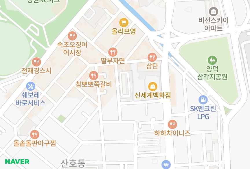 경상남도 창원시 마산합포구 산호동 대한맨션 위치·실거래 시세 지도
