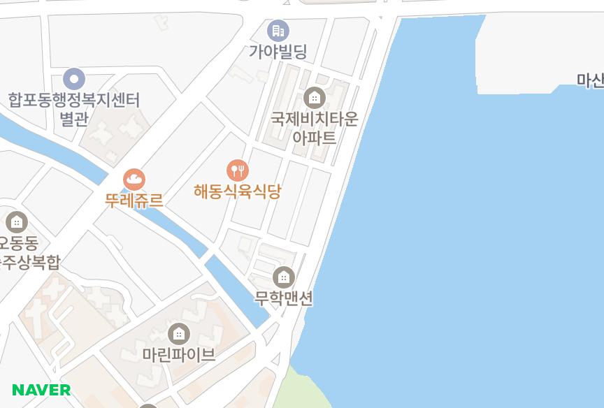 경상남도 창원시 마산합포구 산호동 산호 위치·실거래 시세 지도