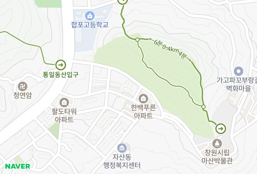 경상남도 창원시 마산합포구 자산동 안성조흔 위치·실거래 시세 지도