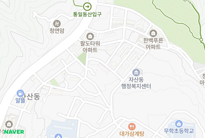 경상남도 창원시 마산합포구 자산동 영승 위치·실거래 시세 지도