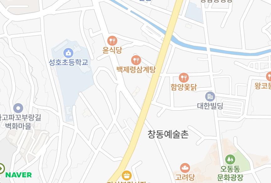 경상남도 창원시 마산합포구 중성동 창동스카이 위치·실거래 시세 지도
