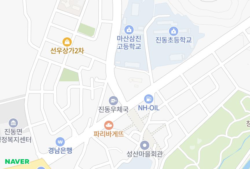 경상남도 창원시 마산합포구 진동면 진동리 성원맨션 위치·실거래 시세 지도