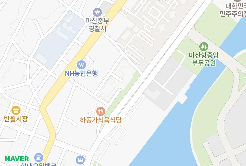 경상남도 창원시 마산합포구 월포동 해창아트빌 위치·실거래 시세 지도