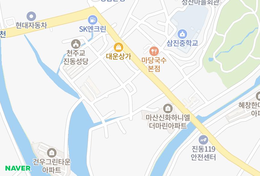 경상남도 창원시 마산합포구 진동면 진동리 부국빌라 위치·실거래 시세 지도
