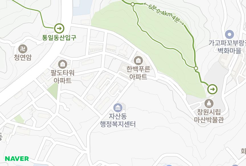 경상남도 창원시 마산합포구 자산동 진흥빌라 위치·실거래 시세 지도