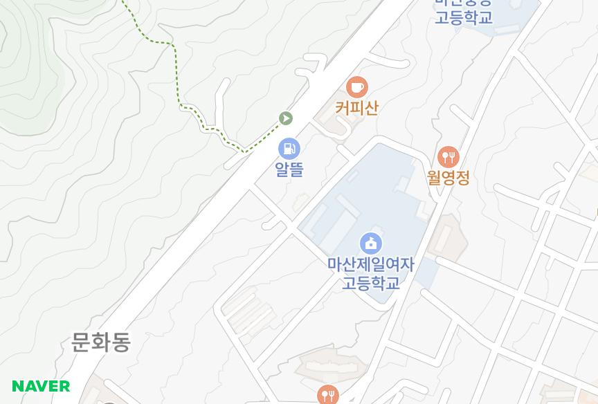 경상남도 창원시 마산합포구 월영동 하성 위치·실거래 시세 지도
