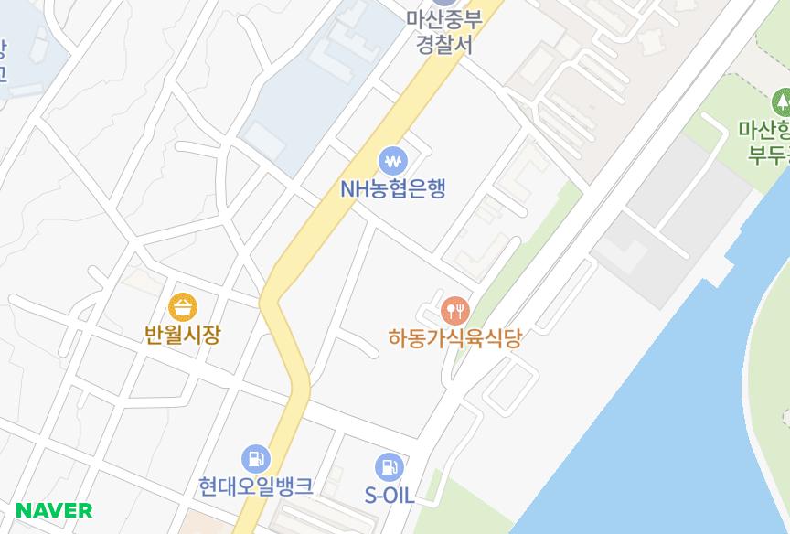 경상남도 창원시 마산합포구 월포동 월영맨션 위치·실거래 시세 지도