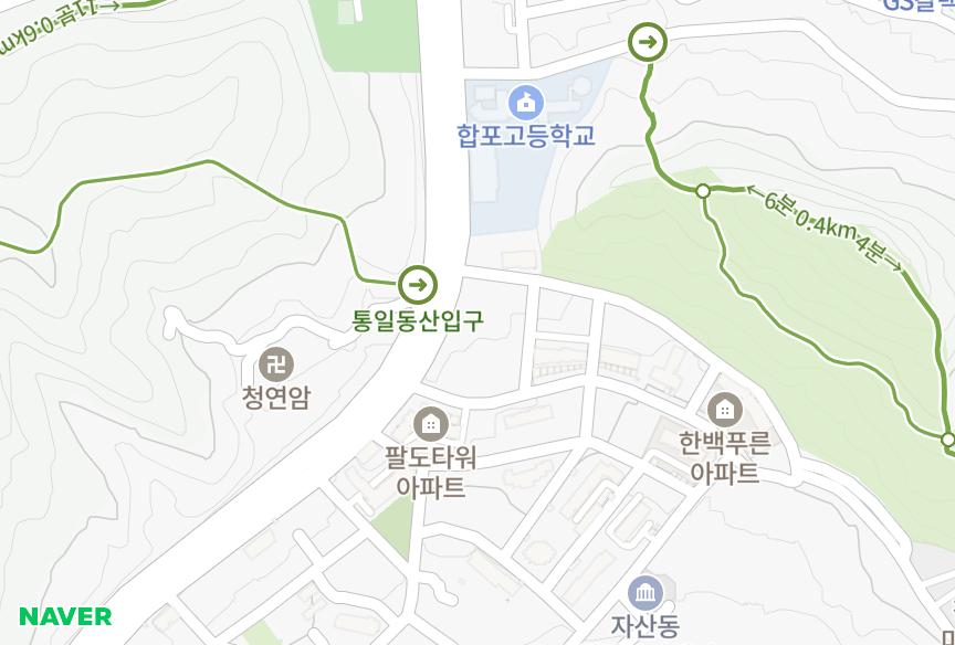 경상남도 창원시 마산합포구 자산동 덕천파크 위치·실거래 시세 지도