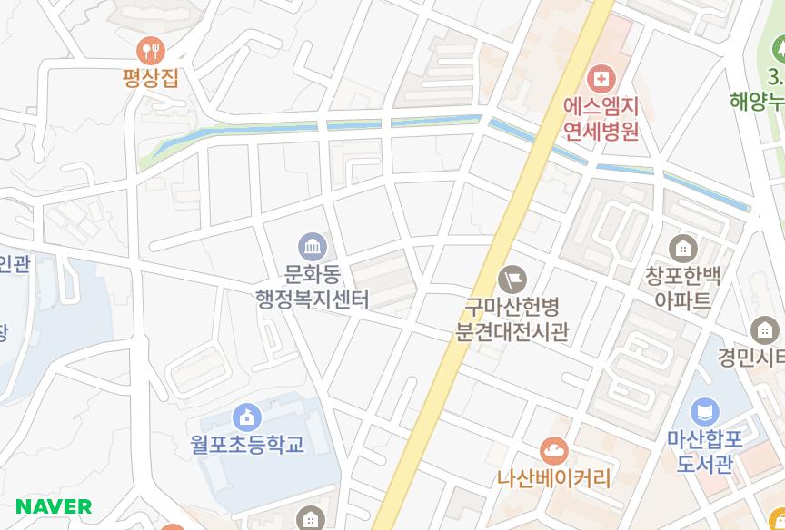 경상남도 창원시 마산합포구 홍문동 신동아빌라 위치·실거래 시세 지도