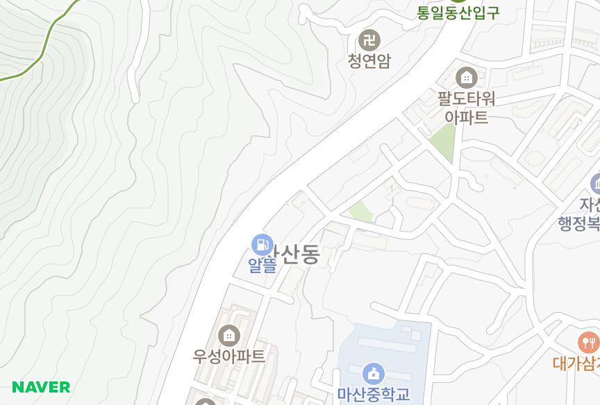 경상남도 창원시 마산합포구 자산동 대림빌라 위치·실거래 시세 지도