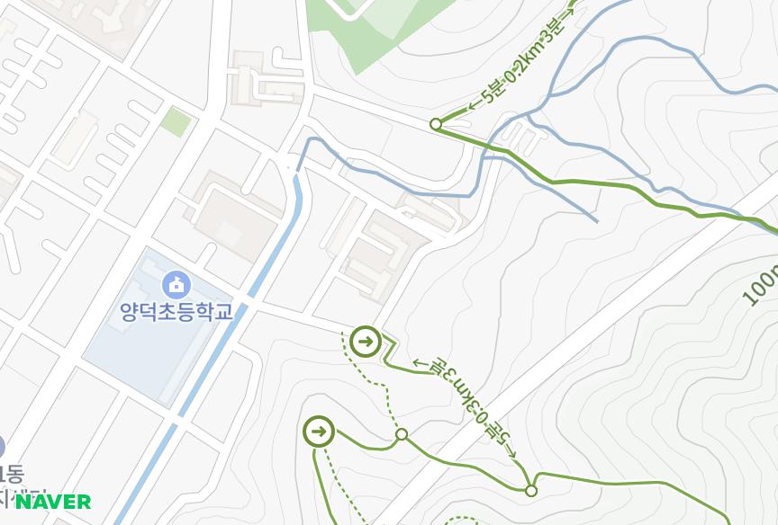 경상남도 창원시 마산회원구 양덕동 경남아파트2동3동 위치·실거래 시세 지도