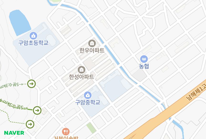 경상남도 창원시 마산회원구 구암동 경남 위치·실거래 시세 지도