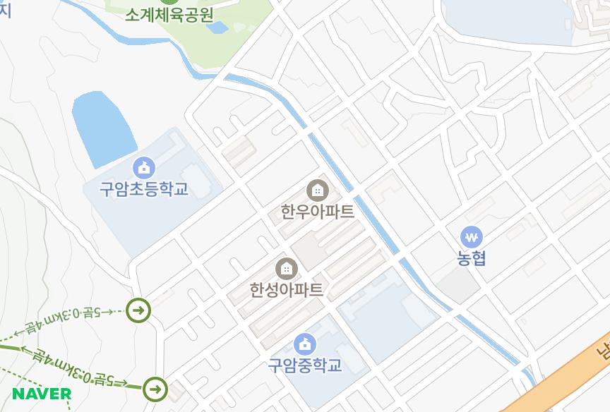 경상남도 창원시 마산회원구 구암동 한우 위치·실거래 시세 지도