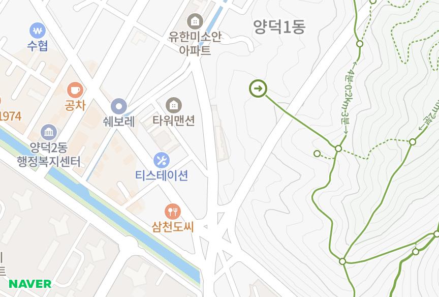 경상남도 창원시 마산회원구 양덕동 양덕지오피아 위치·실거래 시세 지도