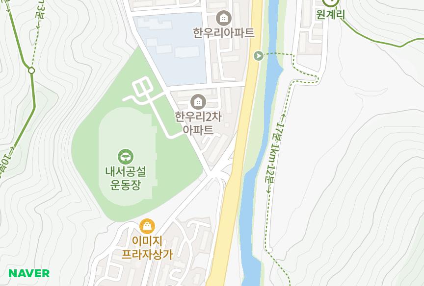 경상남도 창원시 마산회원구 내서읍 삼계리 조은나오스빌 위치·실거래 시세 지도