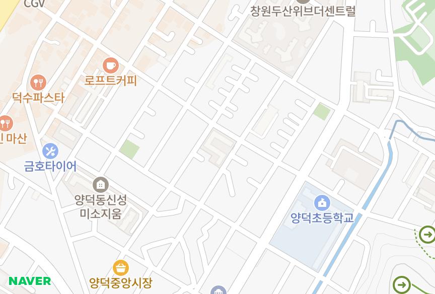 경상남도 창원시 마산회원구 양덕동 무학 위치·실거래 시세 지도