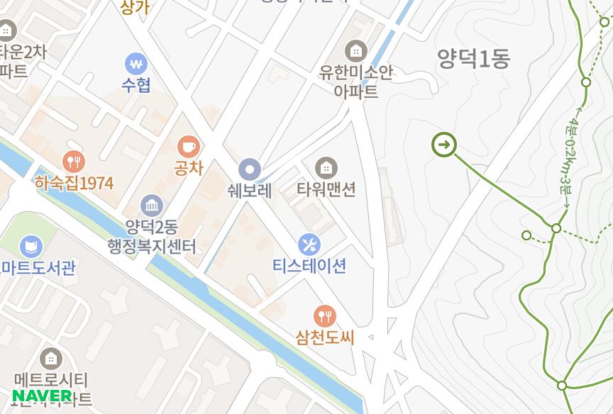 경상남도 창원시 마산회원구 양덕동 장미 위치·실거래 시세 지도