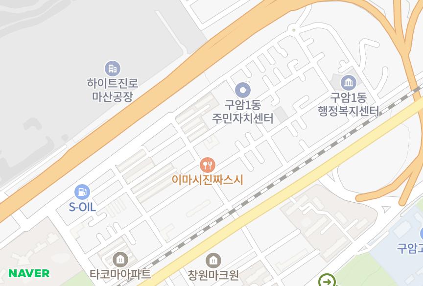 경상남도 창원시 마산회원구 구암동 세화A.P.T 위치·실거래 시세 지도
