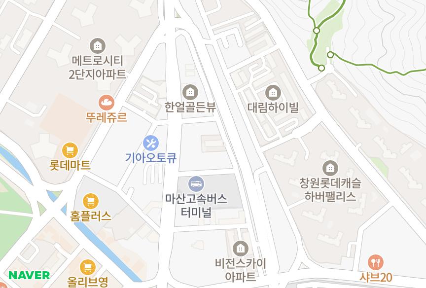 경상남도 창원시 마산회원구 양덕동 양덕신우 위치·실거래 시세 지도