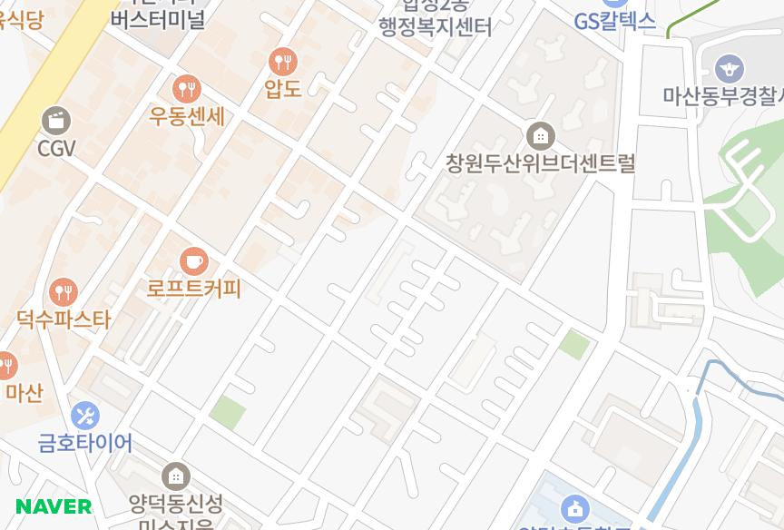 경상남도 창원시 마산회원구 양덕동 거북 위치·실거래 시세 지도