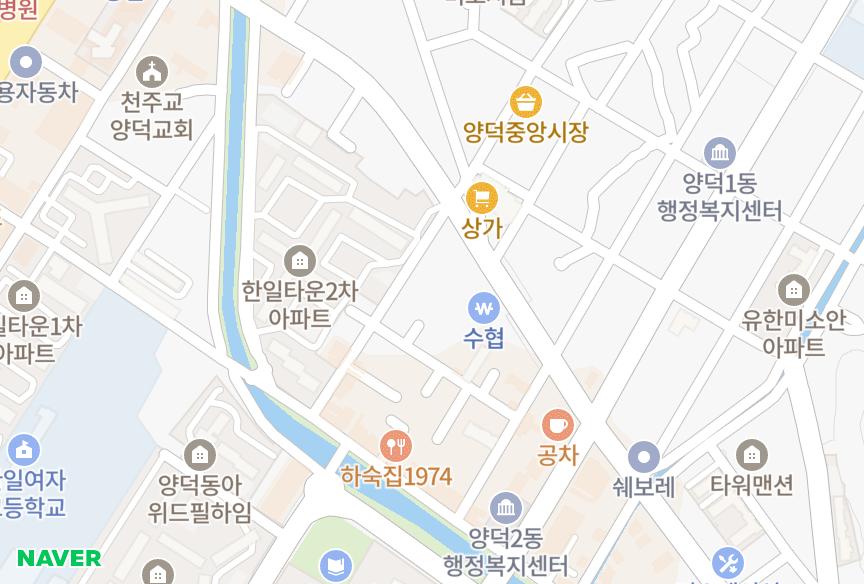 경상남도 창원시 마산회원구 양덕동 연화맨션 위치·실거래 시세 지도