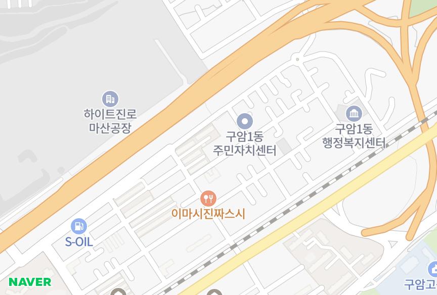 경상남도 창원시 마산회원구 구암동 세화맨션 위치·실거래 시세 지도
