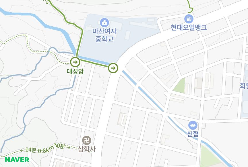 경상남도 창원시 마산회원구 회원동 서광1차 위치·실거래 시세 지도