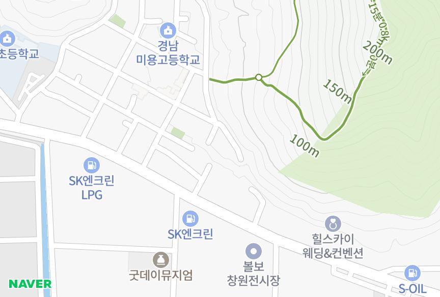경상남도 창원시 마산회원구 봉암동 화인맥스빌 위치·실거래 시세 지도