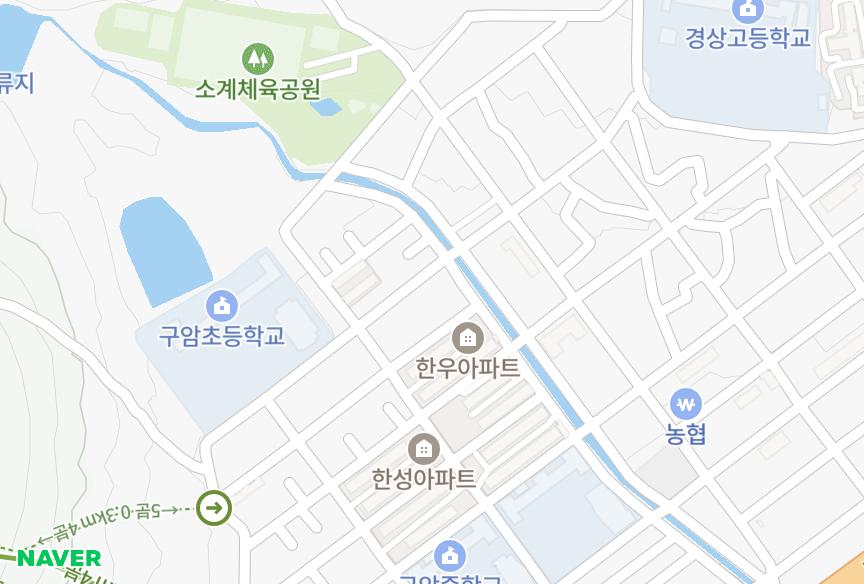 경상남도 창원시 마산회원구 구암동 대한맨션 위치·실거래 시세 지도