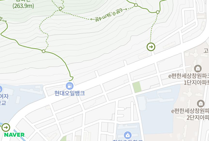 경상남도 창원시 마산회원구 회원동 코스모스빌라 위치·실거래 시세 지도