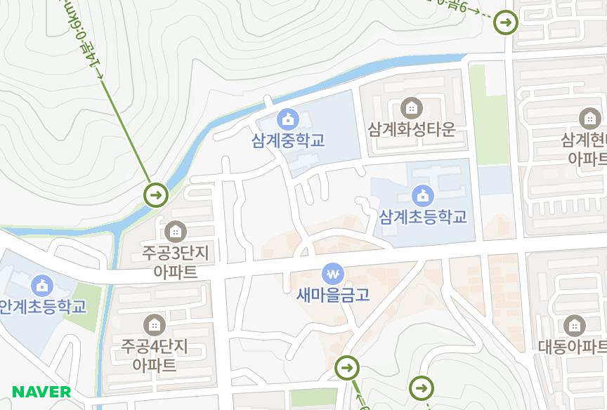 경상남도 창원시 마산회원구 내서읍 삼계리 일산 위치·실거래 시세 지도