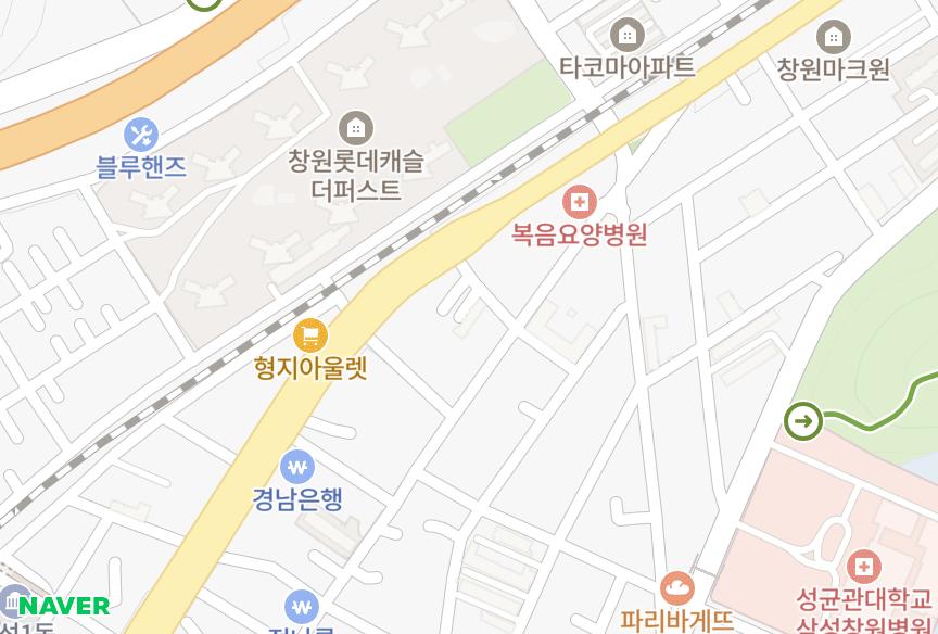 경상남도 창원시 마산회원구 합성동 금강 위치·실거래 시세 지도