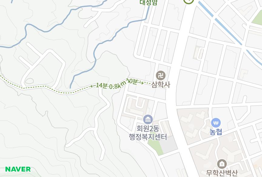 경상남도 창원시 마산회원구 회원동 고운빌라 위치·실거래 시세 지도