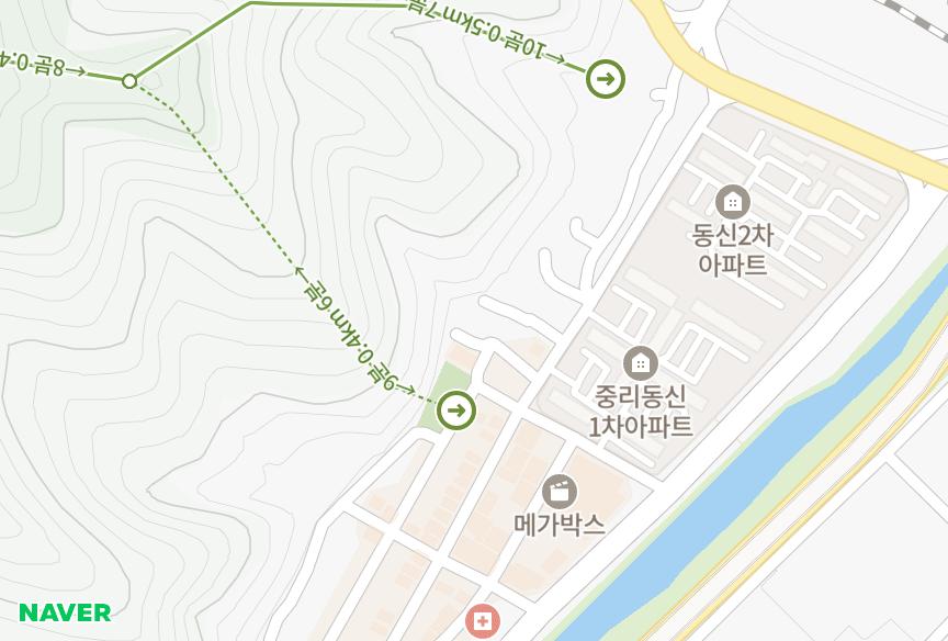 경상남도 창원시 마산회원구 내서읍 중리 스마일빌라 위치·실거래 시세 지도