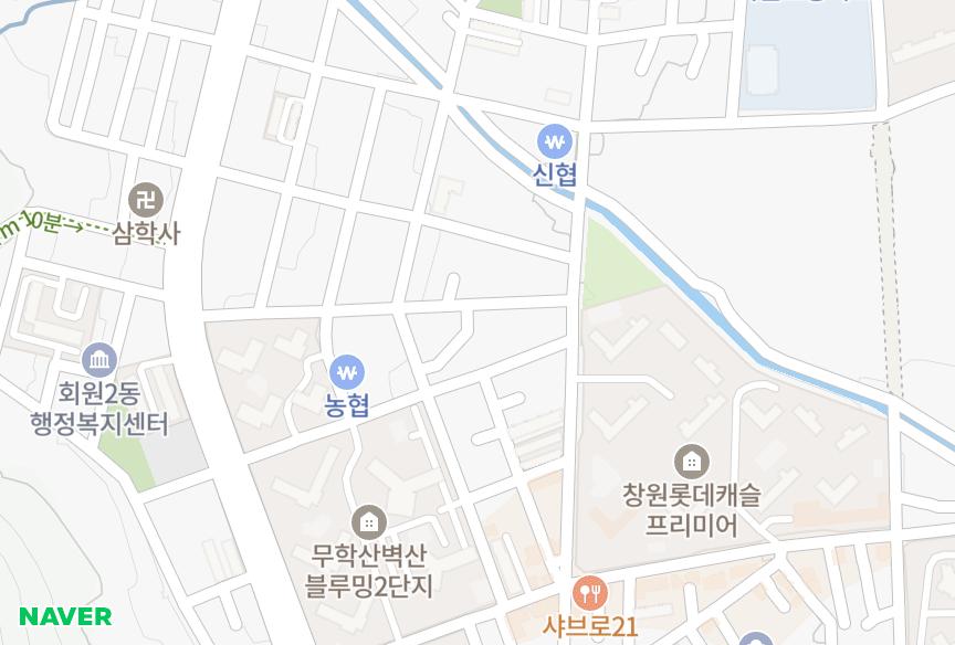 경상남도 창원시 마산회원구 회원동 보화빌라 위치·실거래 시세 지도