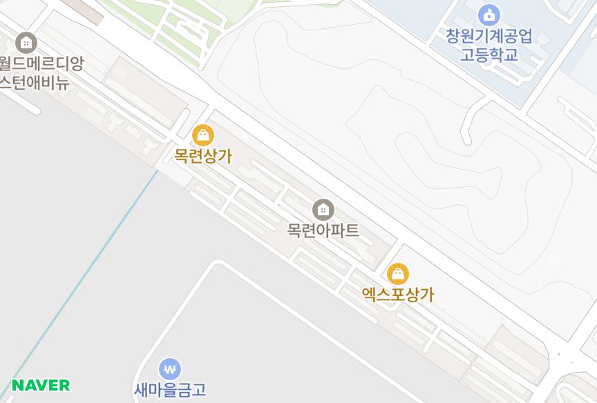 경상남도 창원시 성산구 내동 목련 위치·실거래 시세 지도