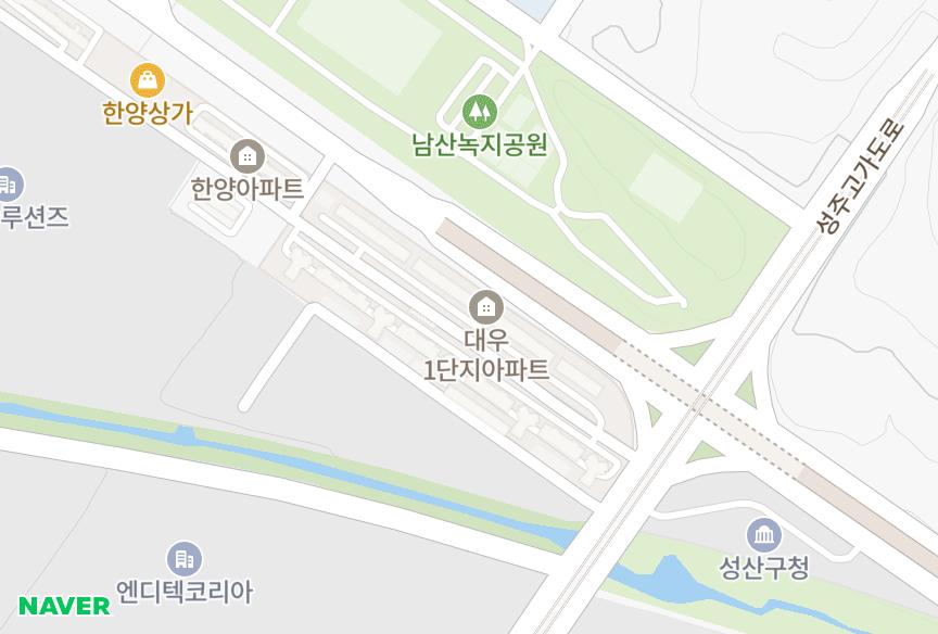 경상남도 창원시 성산구 남산동 대우사원 위치·실거래 시세 지도