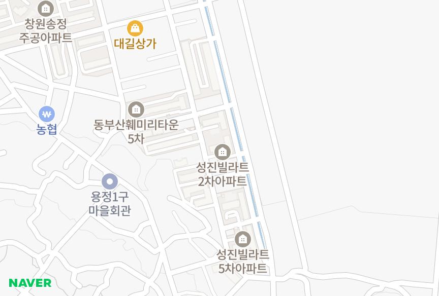 경상남도 창원시 의창구 동읍 용정리 성진까치빌라트2차 위치·실거래 시세 지도