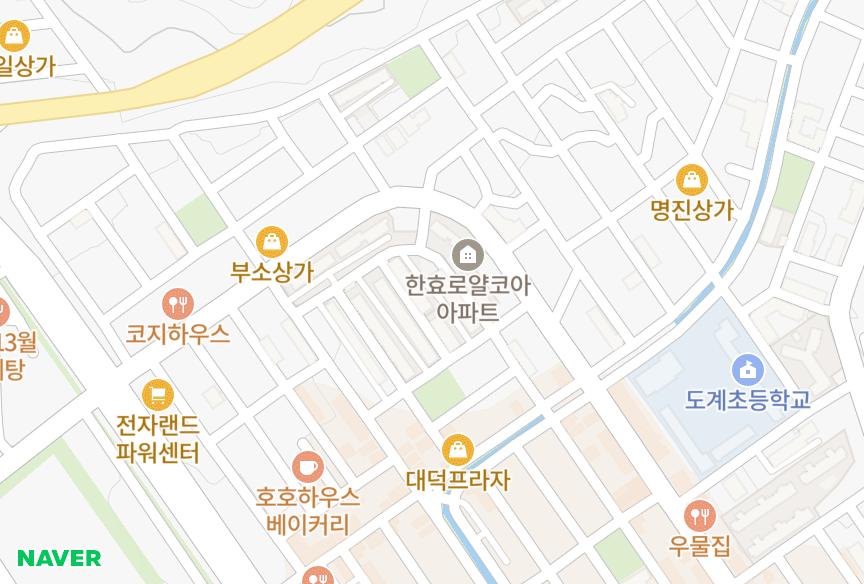 경상남도 창원시 의창구 도계동 한효해바라기맨션 위치·실거래 시세 지도