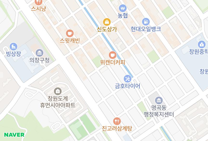 경상남도 창원시 의창구 도계동 영남초원 위치·실거래 시세 지도