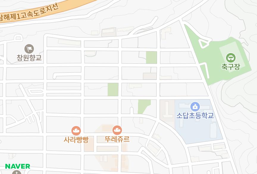 경상남도 창원시 의창구 소답동 국도개나리맨션 위치·실거래 시세 지도